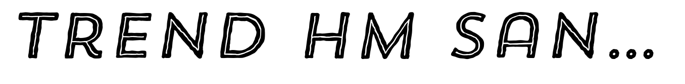 Trend HM Sans Five Italic